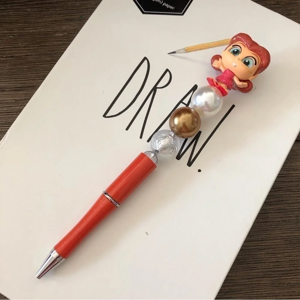 Disney Doorables: Tinker Bell Fairies: Rosetta handmade beaded pen